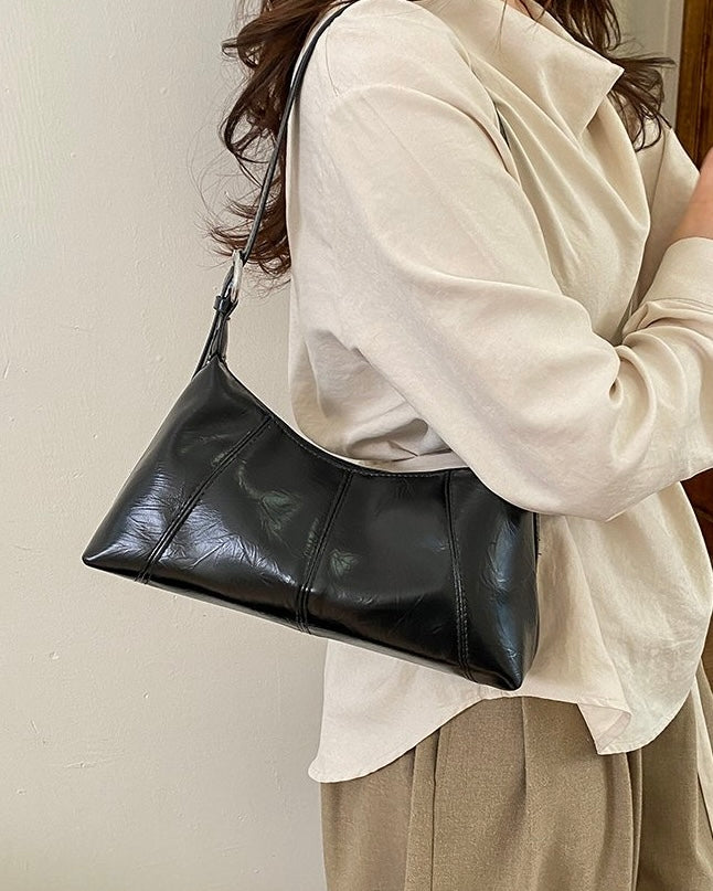 Minimal Baguette Shoulder Bag mry002289