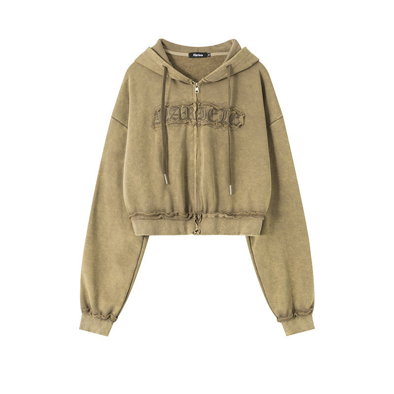 【2color】 Set Up (Hoodie) Cropped Hoodie  mry000990