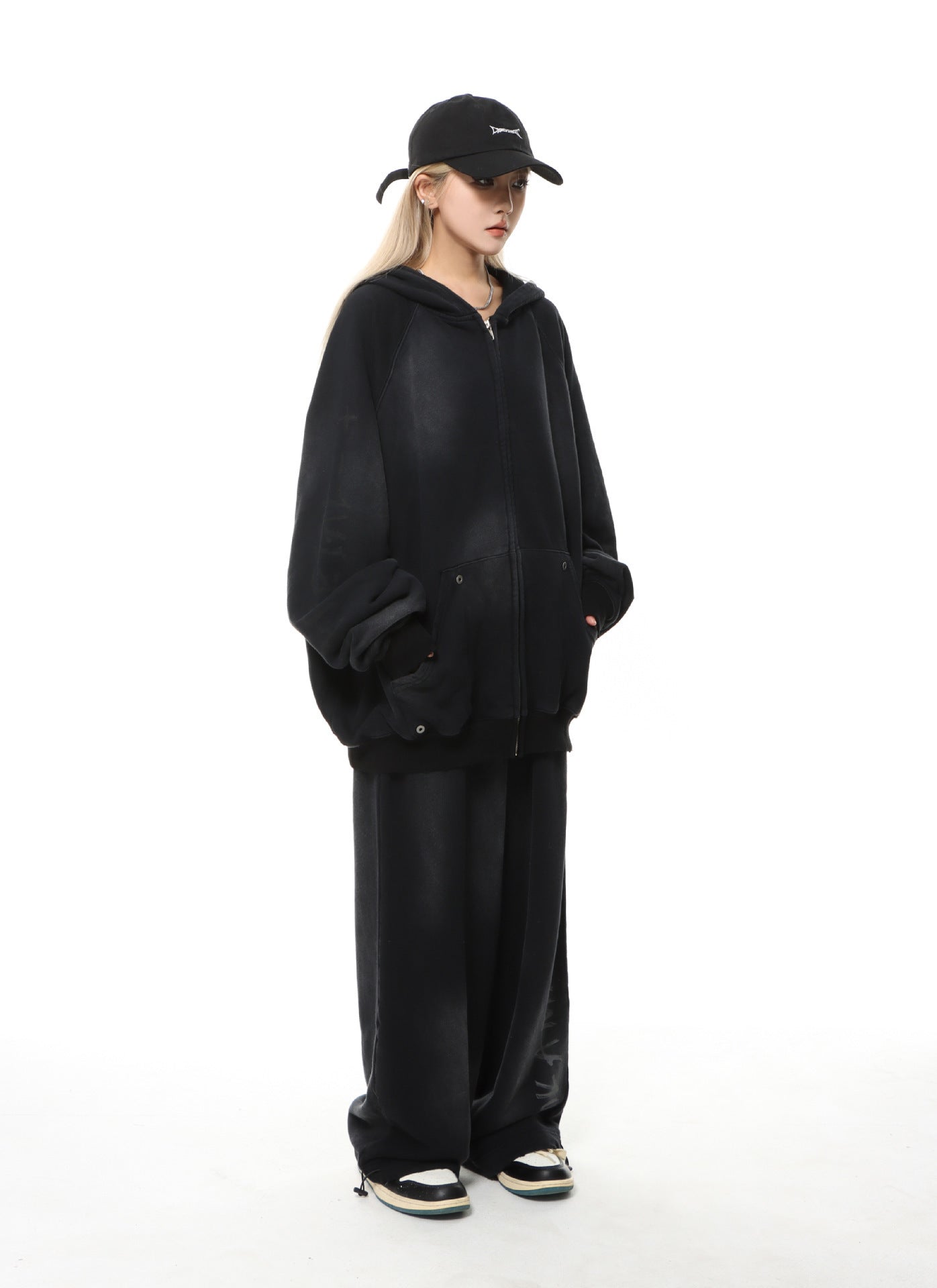 【特別価格 / Set-Up】Unisex Damage Dolman Set-Up mry001585