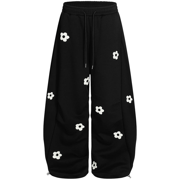 【ボトムス】フラワードット バルーンスウェットパンツ mry002490