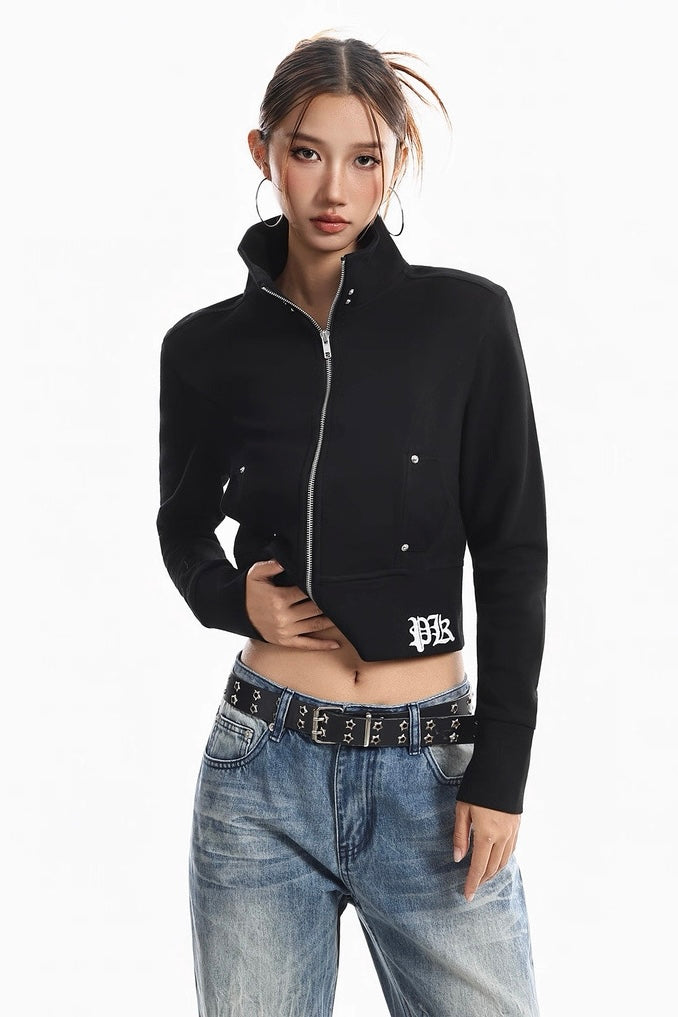 Shadow Cross High-Neck Zip mry002248