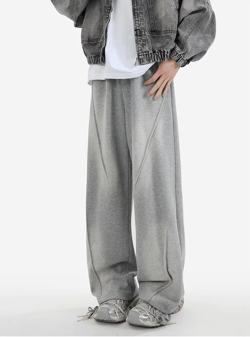 【2color】Curved Heavyweight Sweatpants mry001726