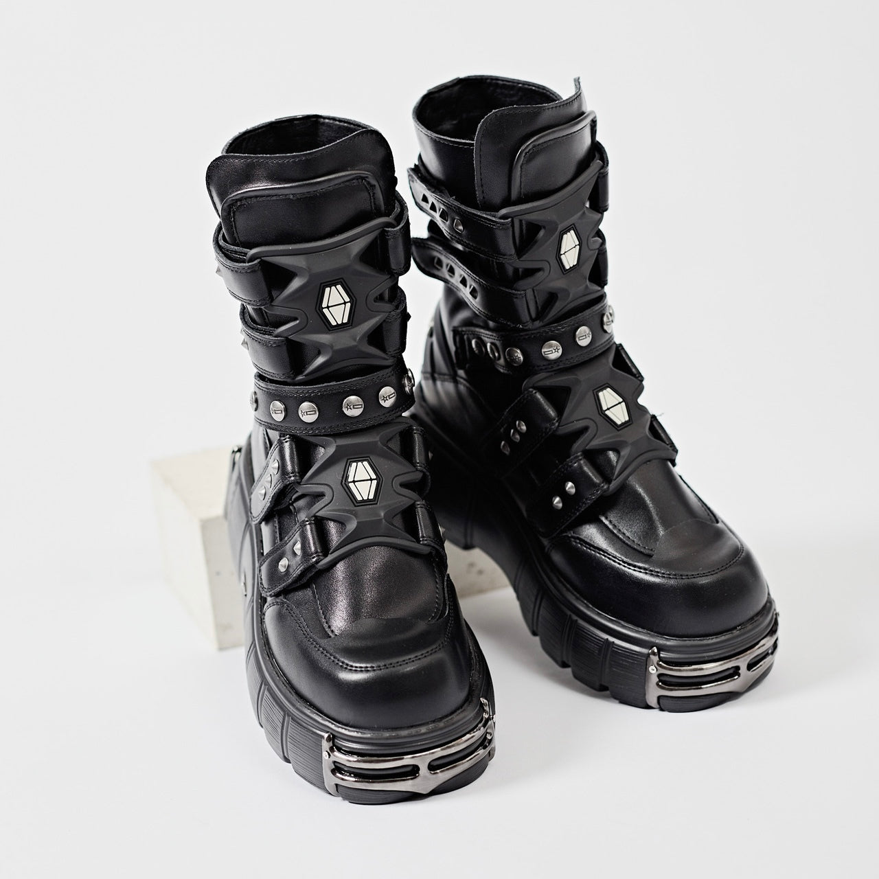 【Unisex / Special Price】Gimmick Punk Street Boots ブーツ mry001593