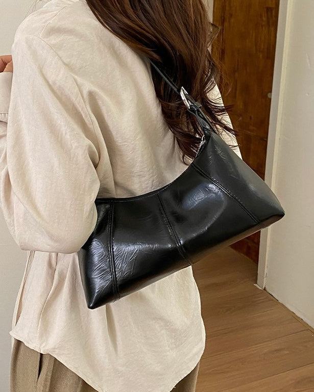 Minimal Baguette Shoulder Bag mry002289