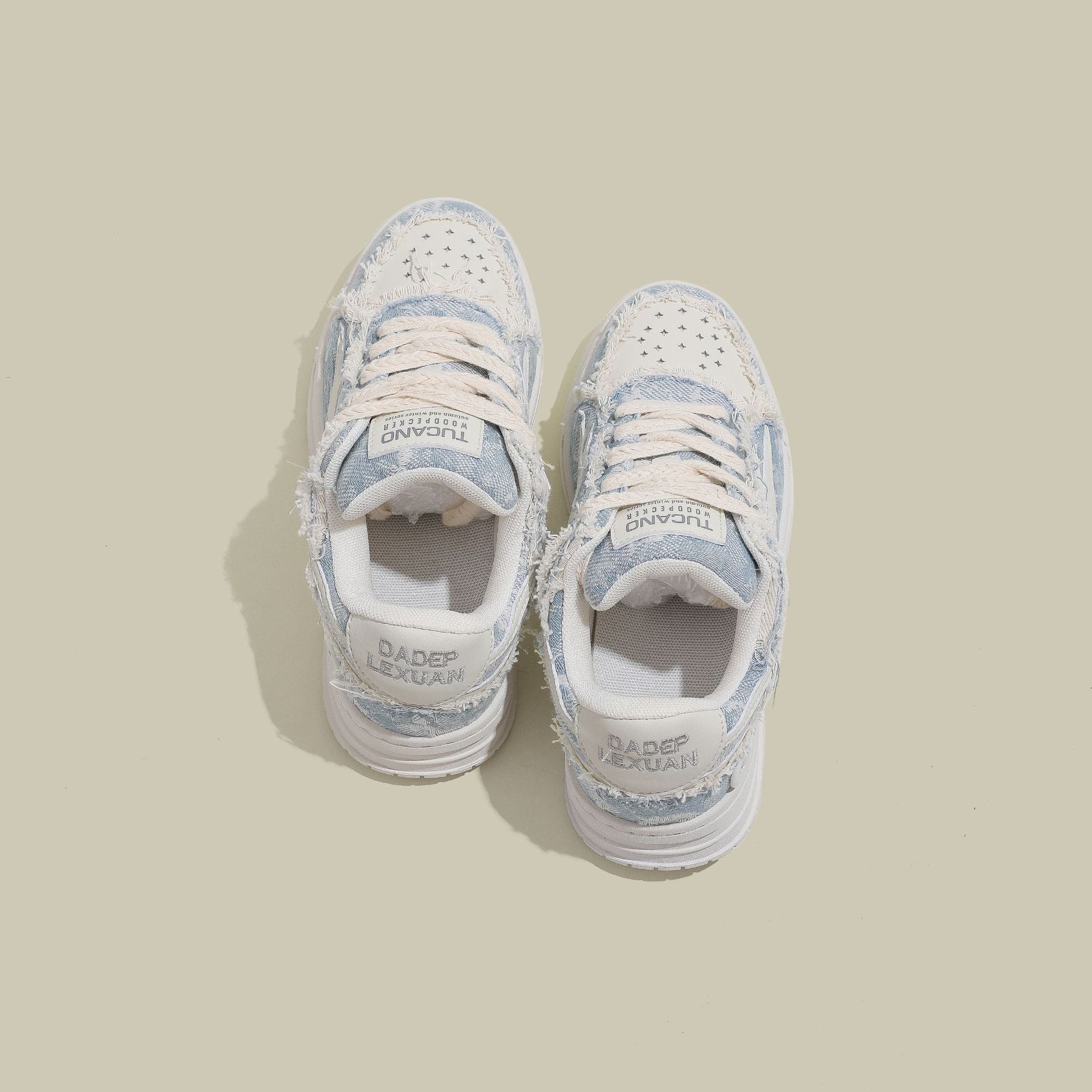 【2color】Ivory Edge Fray Sneakers mry001754