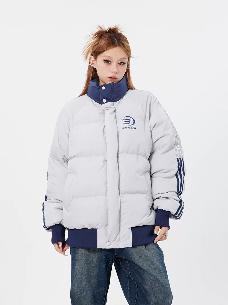 【衝撃価格】Sporty High-Neck Puffer Jacket mry001969