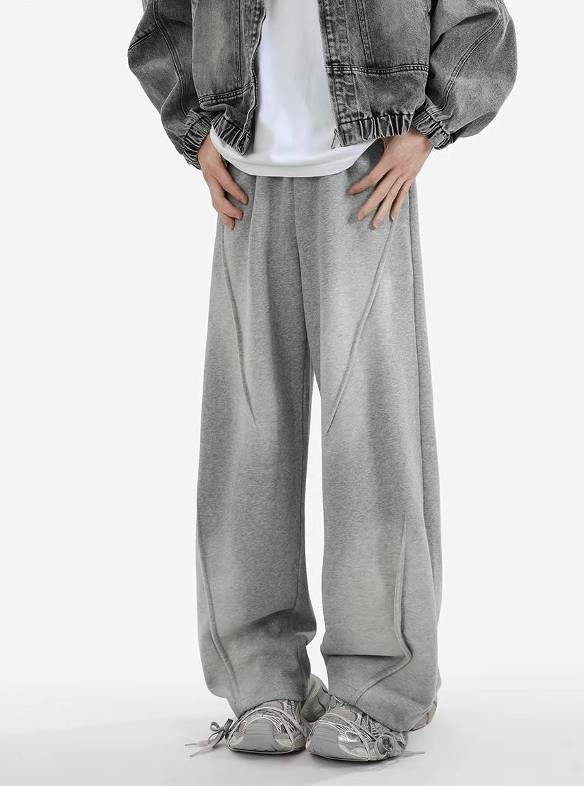 【2color】Curved Heavyweight Sweatpants mry001726