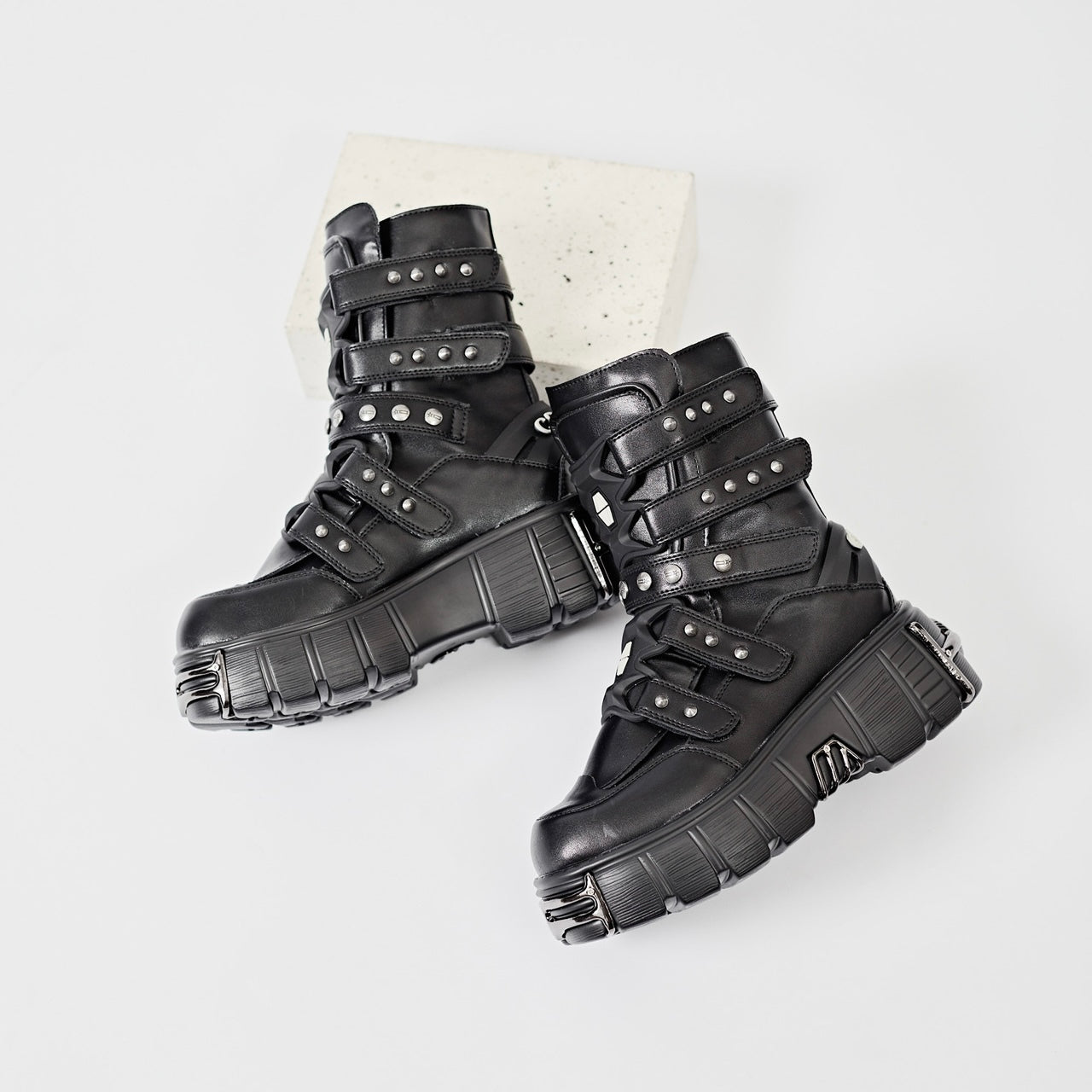 【Unisex / Special Price】Gimmick Punk Street Boots ブーツ mry001593