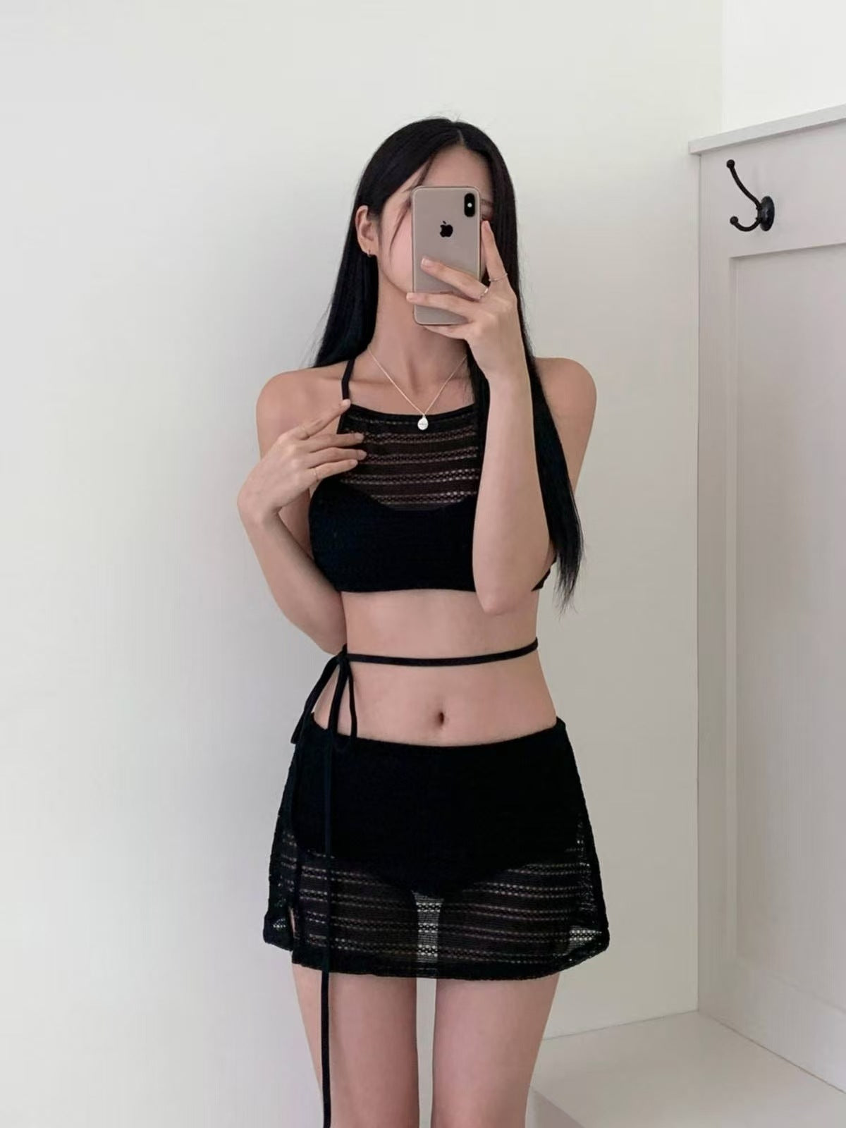 【2color】Lace Me Up Bikini Set mry001774