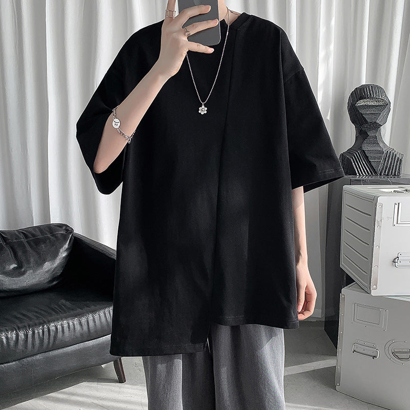 4カラー展開 2023SS シンプル デザイン センス 半袖 Tシャツ 韓国カジュアル 韓国ストリート　mry000905