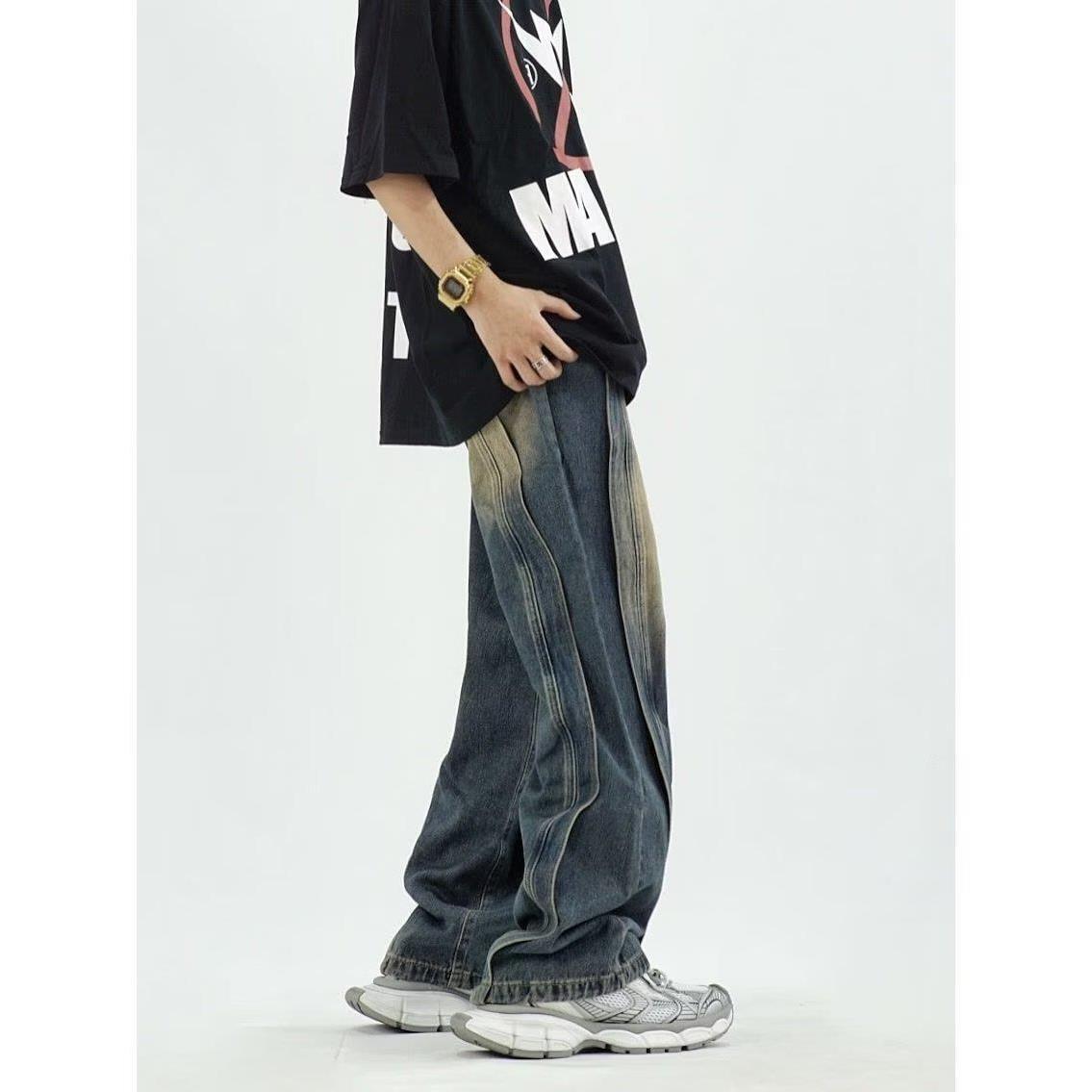 【2color】American Retro Denim Jeans  mry000986