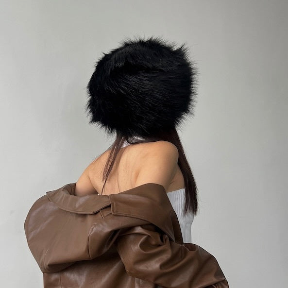 【DOPE GIRL】3カラー展開 ファーハットmry001572