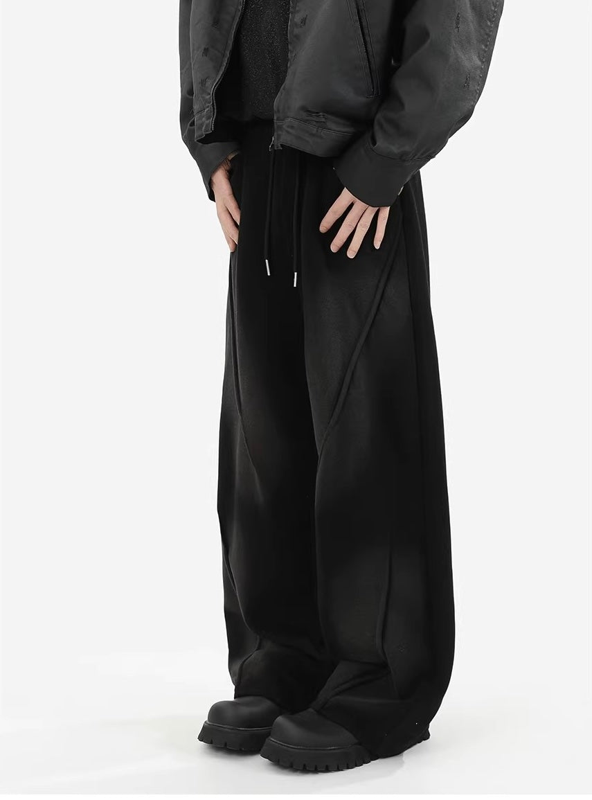 【2color】Curved Heavyweight Sweatpants mry001726