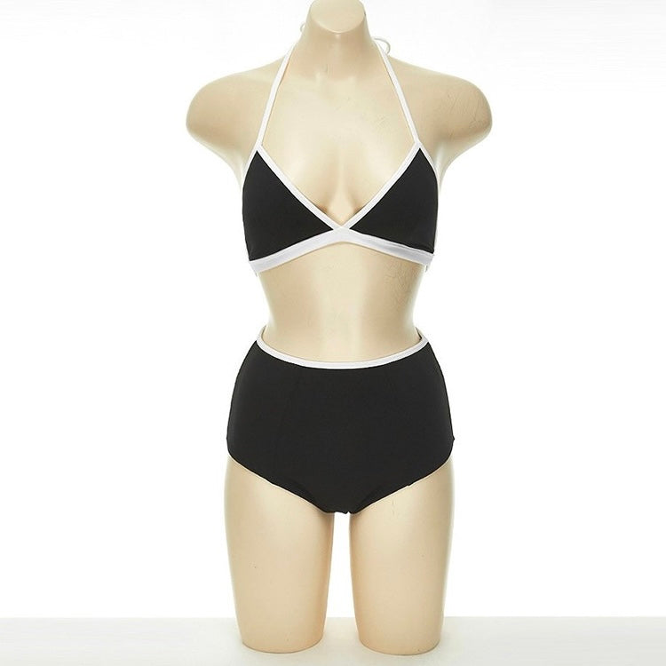 【3color】Trio Charm Halter Bikini Set mry001768
