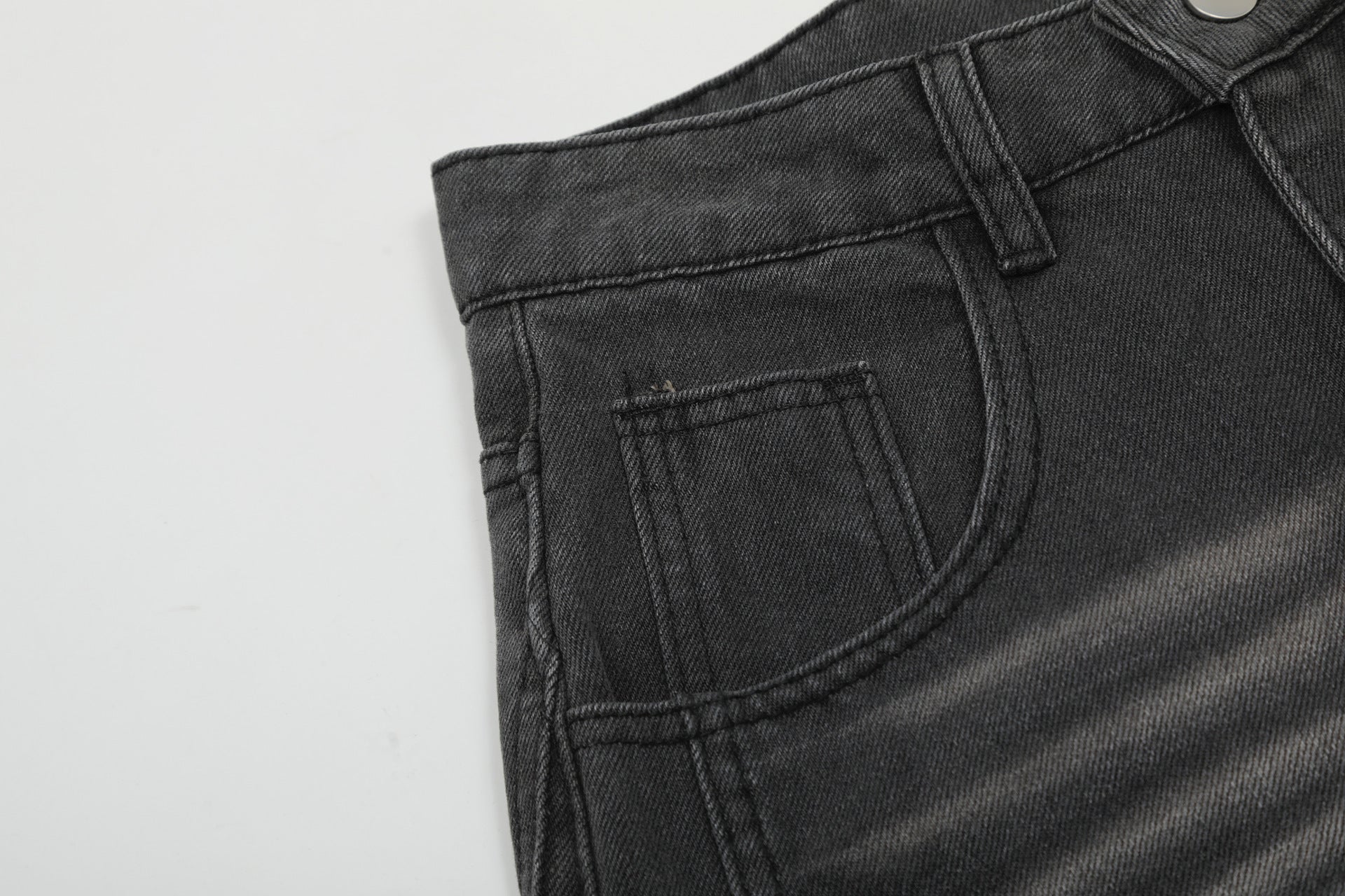 【2color】Splatter Wash Balloon Denim Pants mry001753