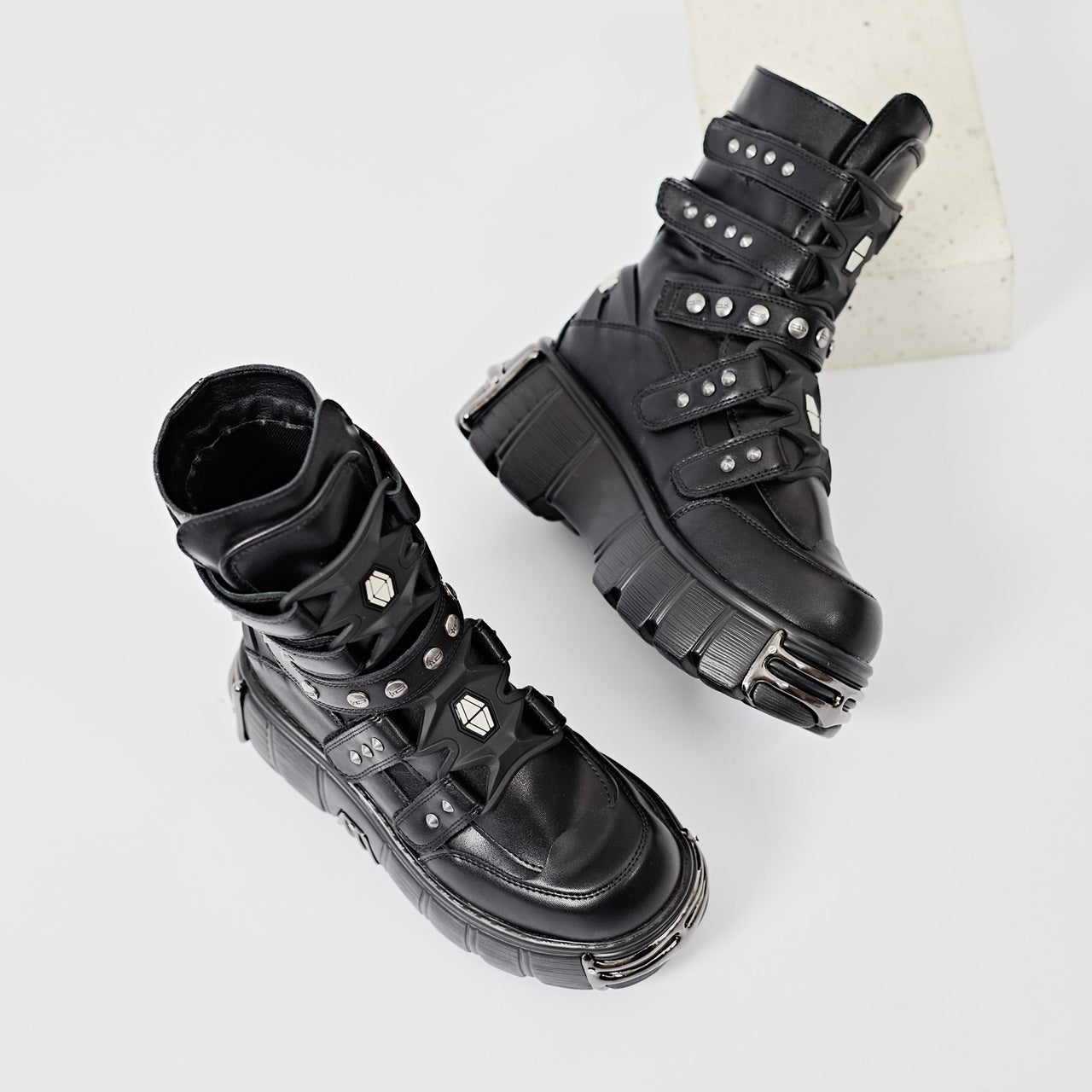 【Unisex / Special Price】Gimmick Punk Street Boots ブーツ mry001593