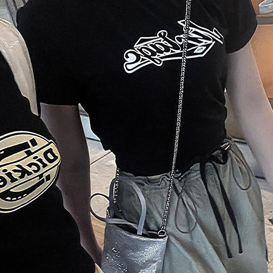 2カラー展開 アメリカン ホットガール デザイン レトロTシャツ　mry000638