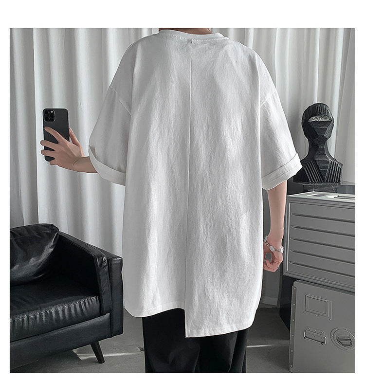 4カラー展開 2023SS シンプル デザイン センス 半袖 Tシャツ 韓国カジュアル 韓国ストリート　mry000907