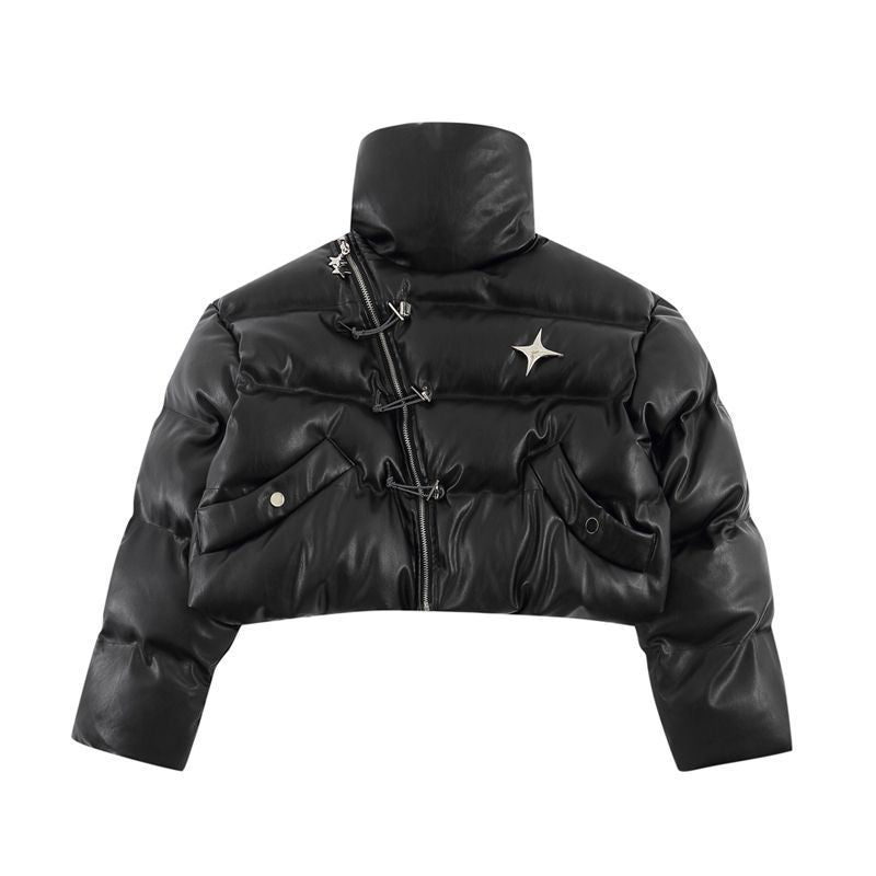 Black Puffer Jacket mry001790