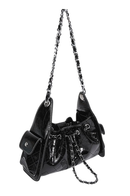 Quilted Chain Shoulder Bag mry002261