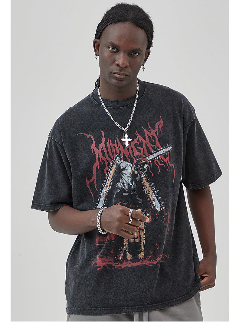 Chains of Midnight Graphic T-Shirt mry001719