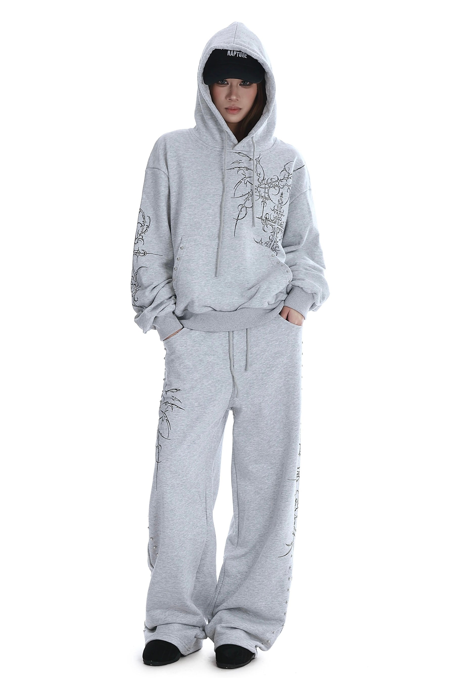 【Set-Up】Statement Graphic Sweat Set-Up mry002235