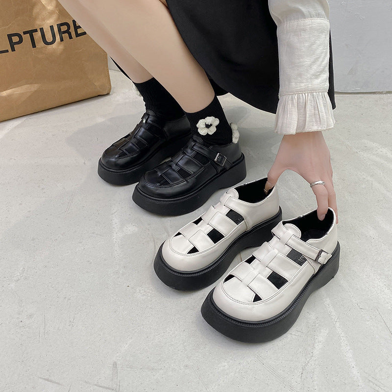 ローマン　厚底サンダル　mry000411