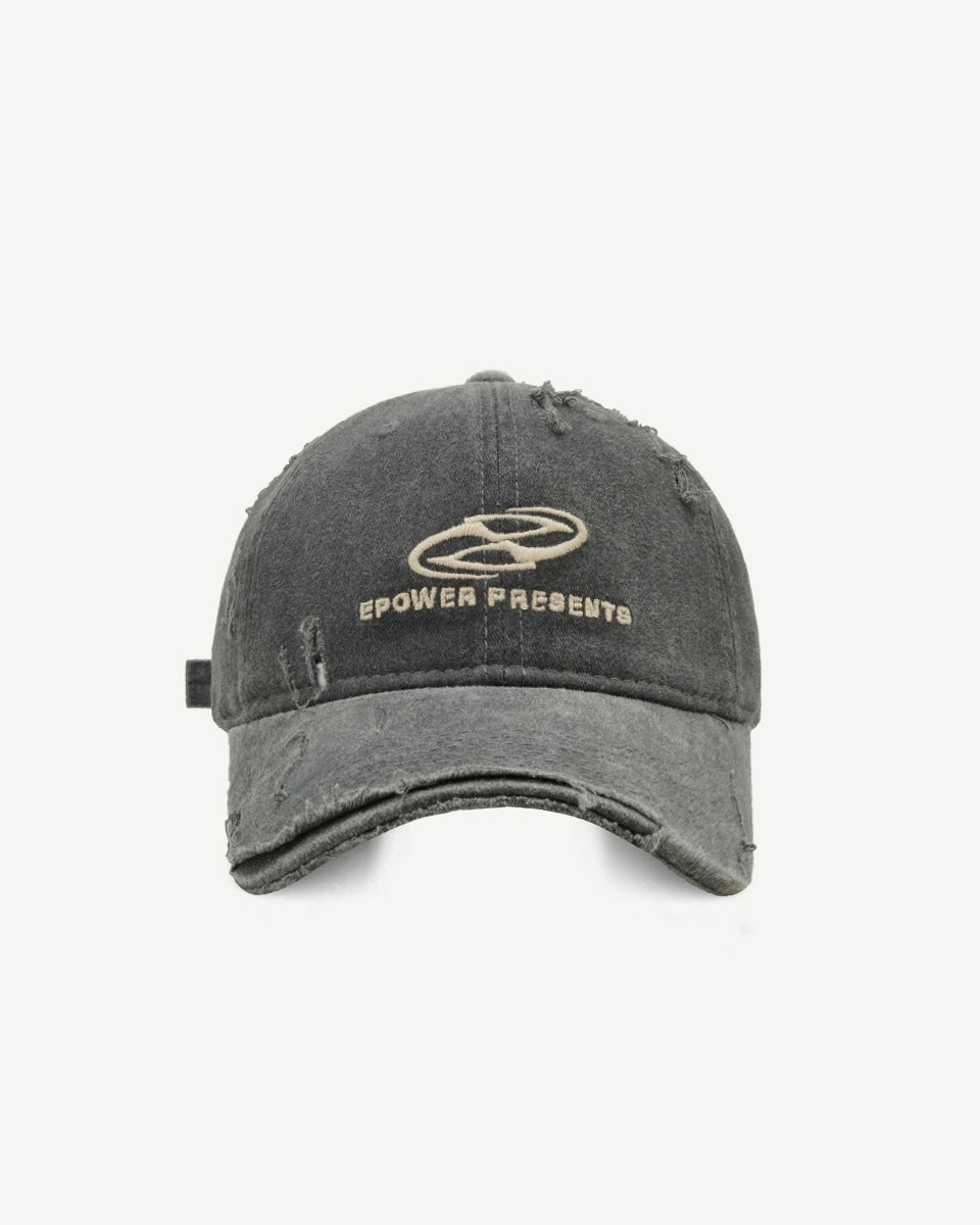 【3color】Retro Washed EPOWER Logo Cap mry001908
