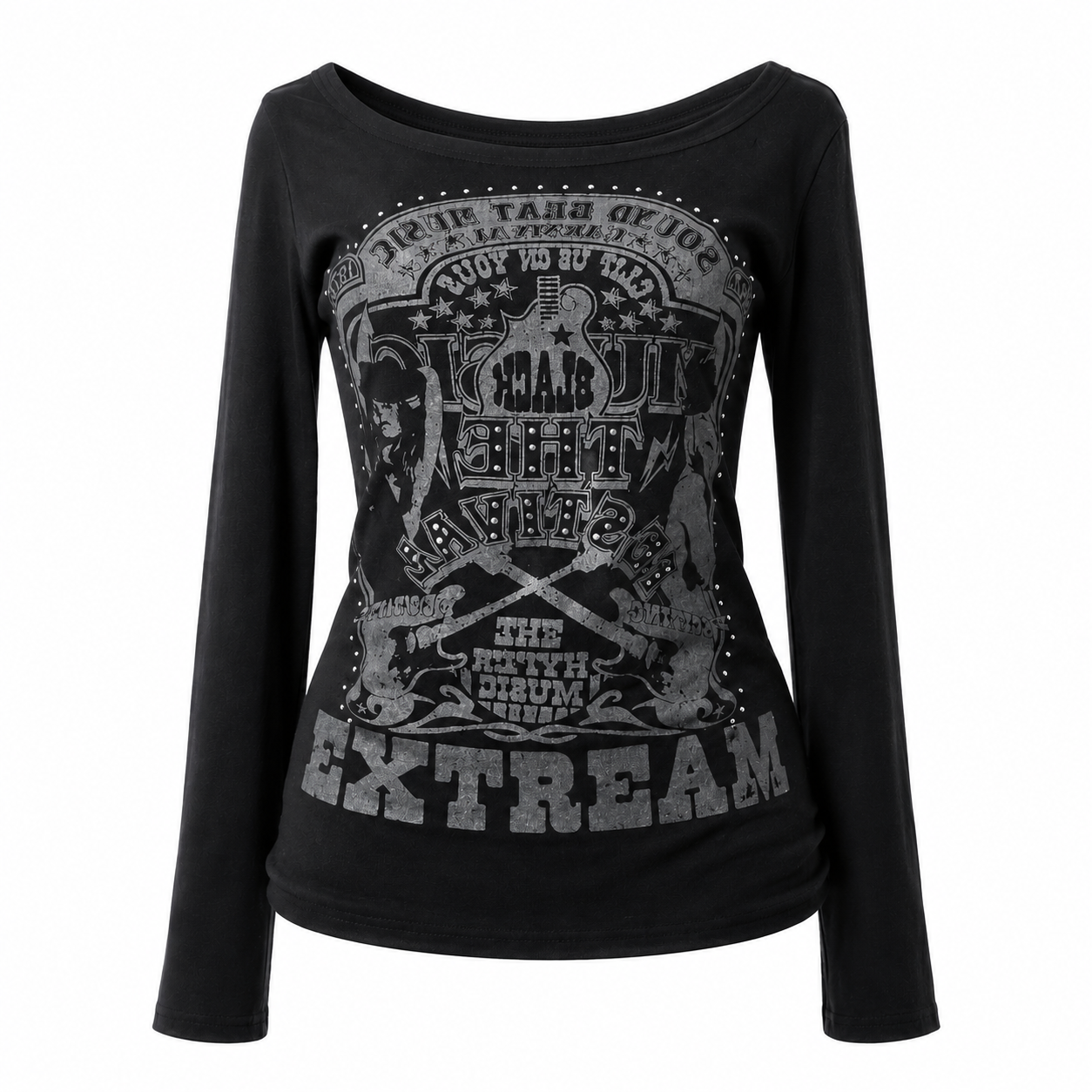 【新作】ヴィンテージロック フィットTシャツ mry002804