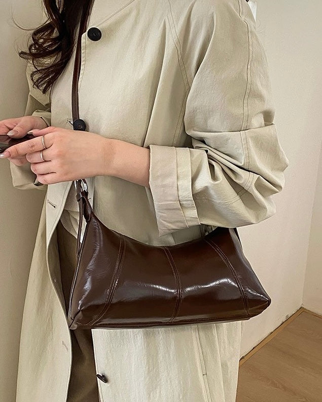 Minimal Baguette Shoulder Bag mry002289