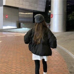 ハイネックカラー　ダウン　mry000481