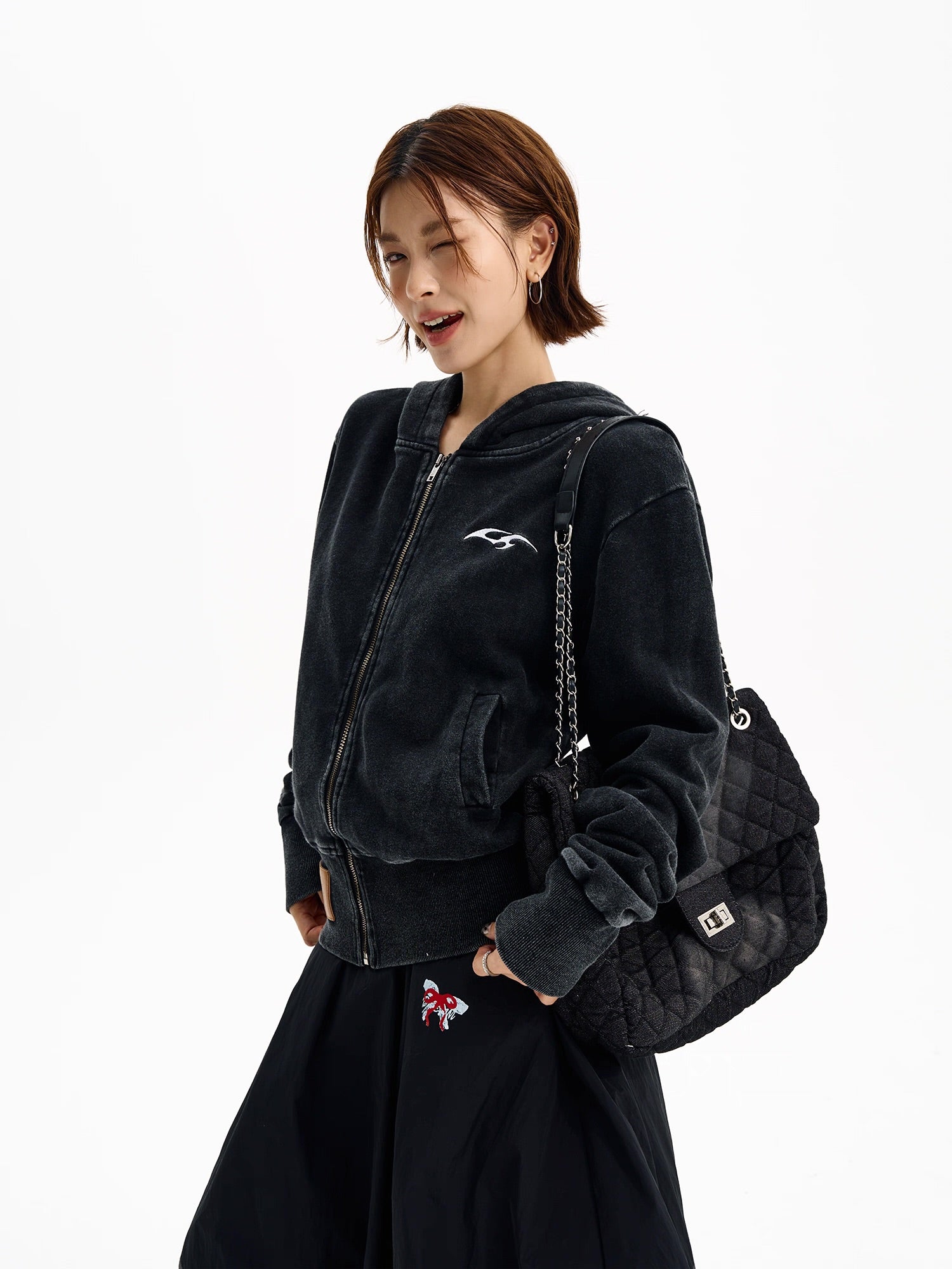 【評価★4.8以上／高品質】Classic Zip Hoodie Jacke mry001904