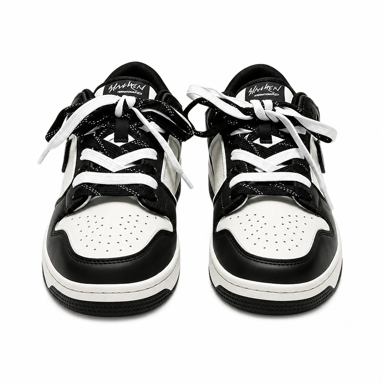 Contrast Panel Low Sneakers mry002160