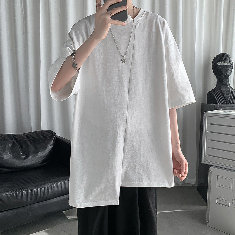 4カラー展開 2023SS シンプル デザイン センス 半袖 Tシャツ 韓国カジュアル 韓国ストリート　mry000905
