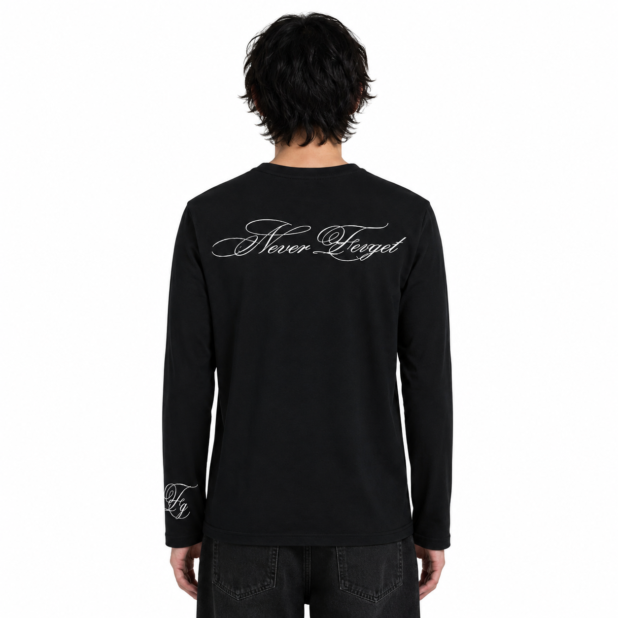 【新作】 カリグラフィロゴ フィットTシャツ mry002674