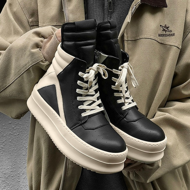 Design Thick-Sole High-Top Sneakers mry001955