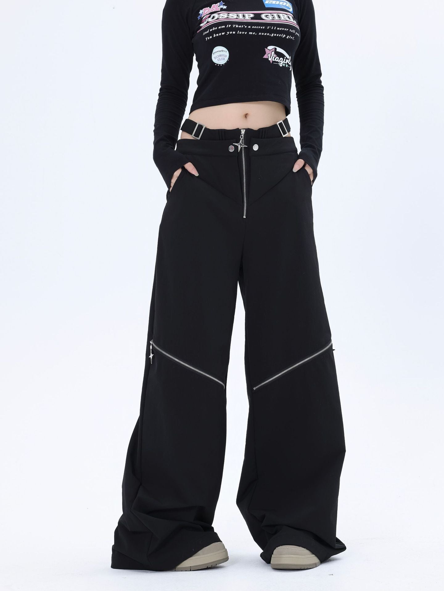 Butterfly Zip Track Pants mry001725