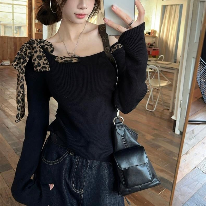 【DOPE GIRL】フェミニンオフショルダーニット mry001568