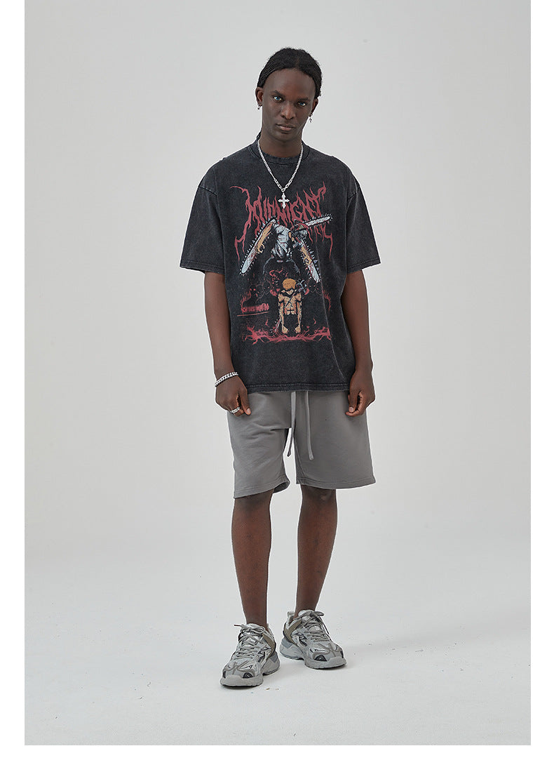 Chains of Midnight Graphic T-Shirt mry001719