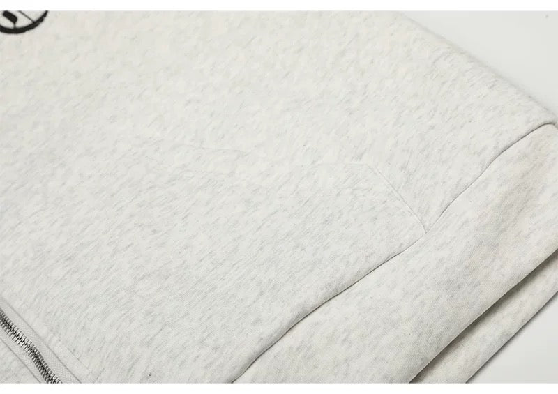 Fur-Lined Toggle Hook Hoodie Jacket mry001990