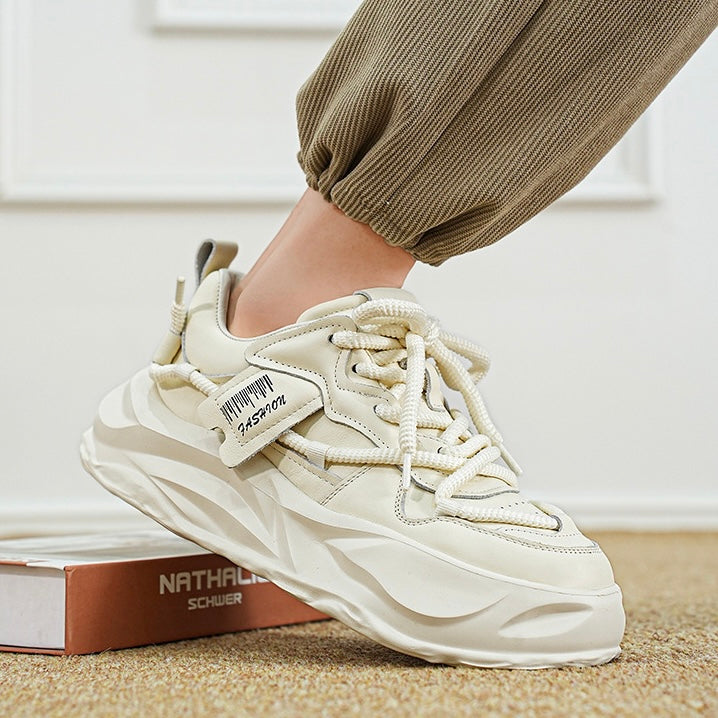 Wave Sole Rope Lace Sneakers mry001948