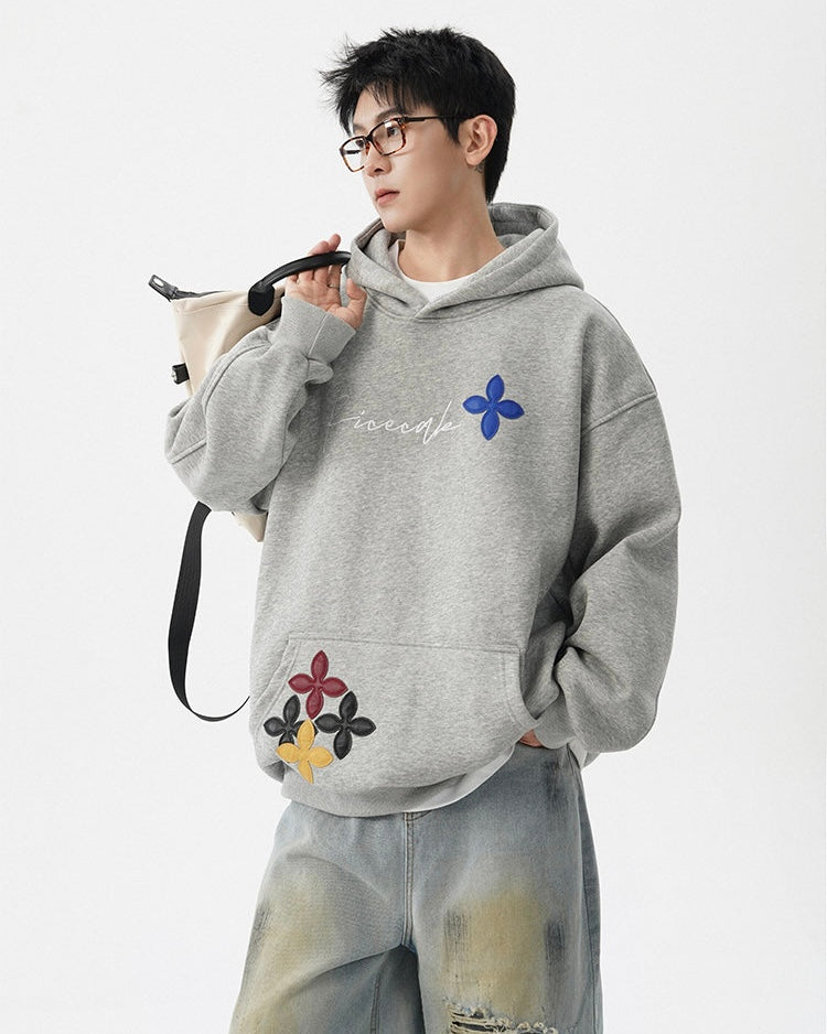 【評価★4.8以上／Tops】Cross Slim Fit Knit Hoodie mry001912