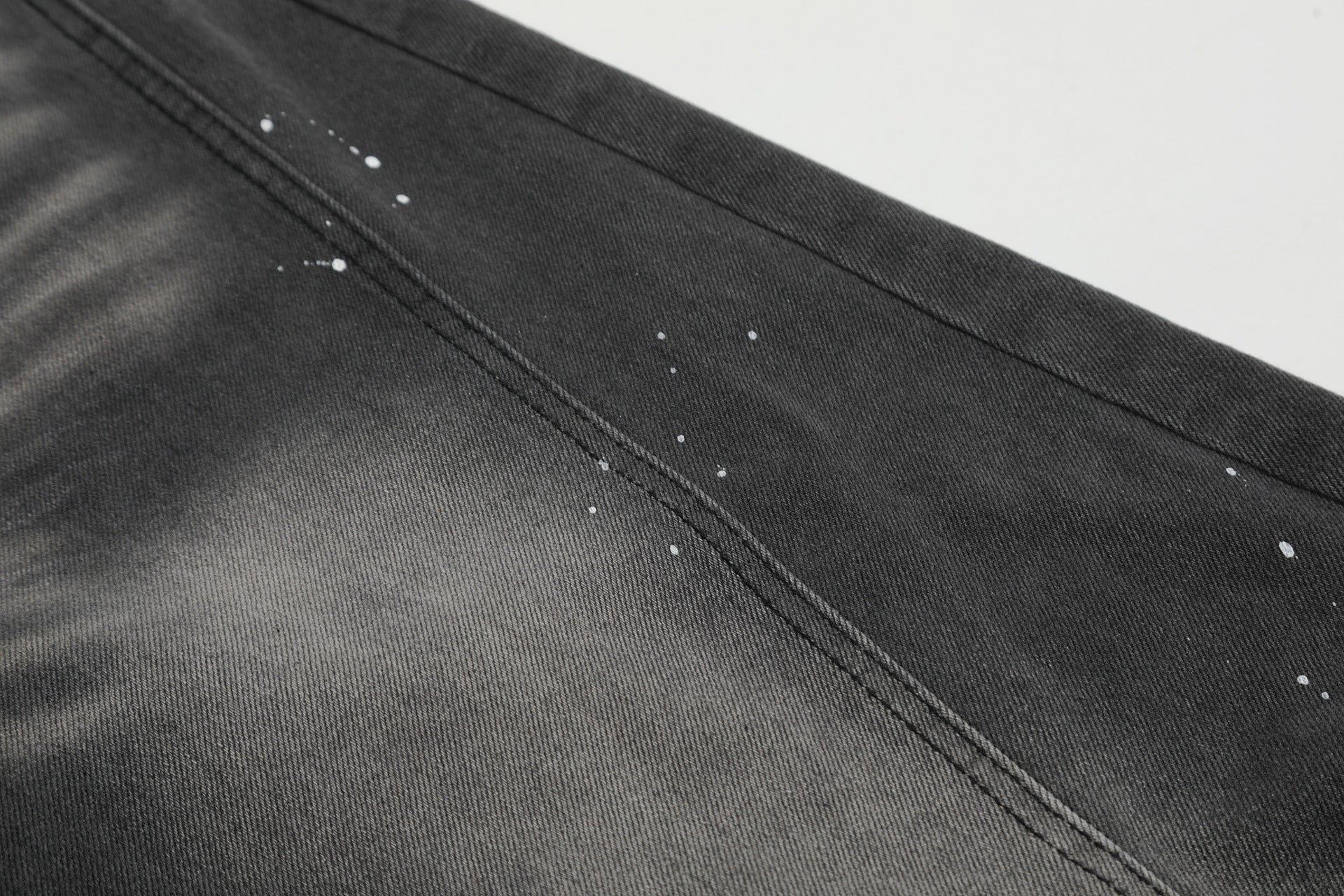 【2color】Splatter Wash Balloon Denim Pants mry001753