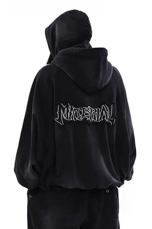 【評価★4.8以上／トップス】ダメージドルマンジップフーディー mry001907