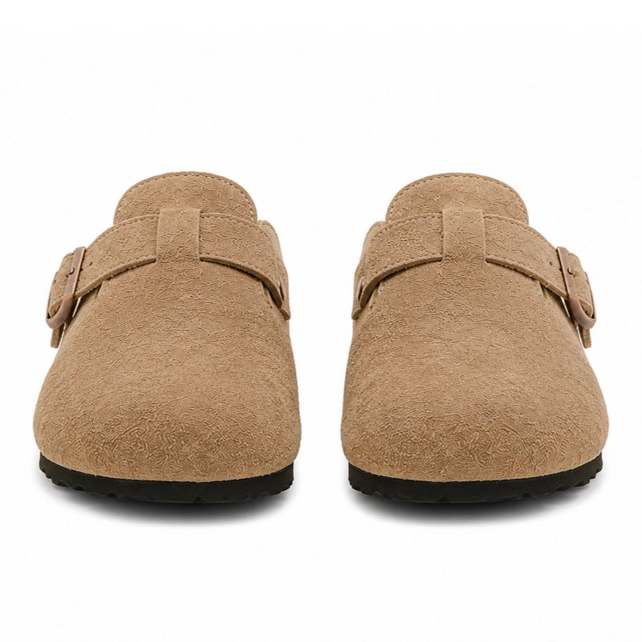 【再入荷】スエードバックル サンダル（3.0cm UP）mry002507