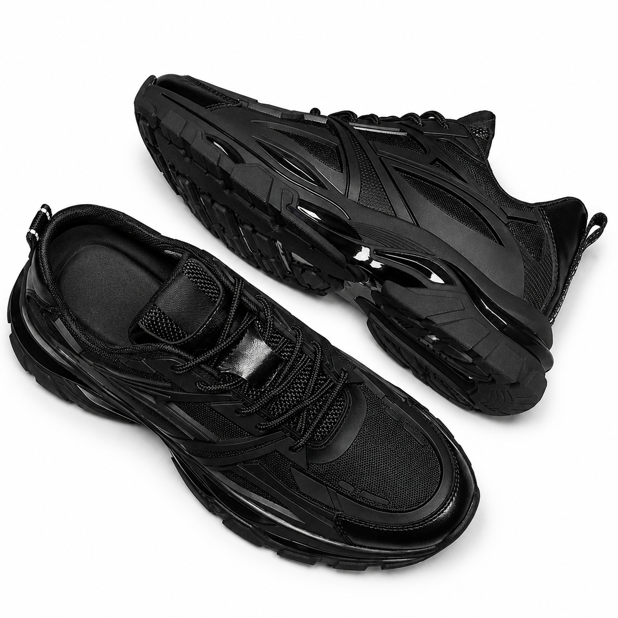 Tech Panel Chunky Shoes mry001949