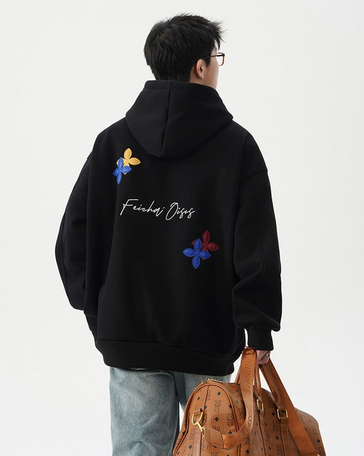 【評価★4.8以上／Tops】Cross Slim Fit Knit Hoodie mry001912