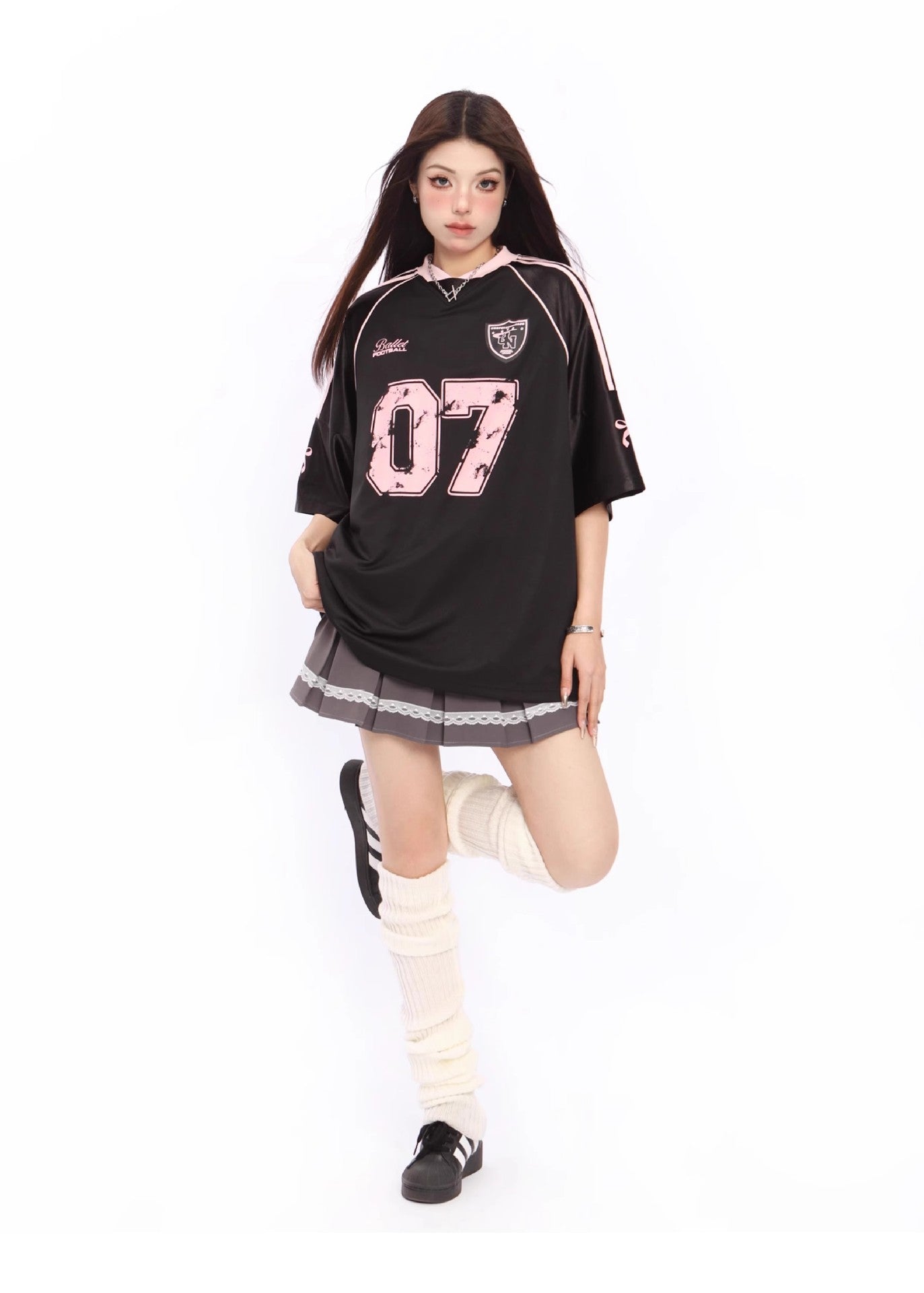 【2color】Star Player Nylon T-Shirt mry001703