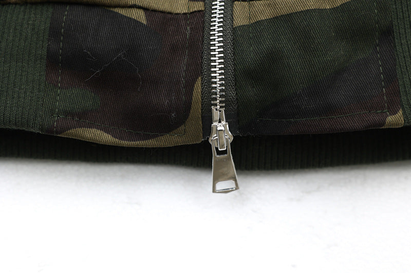 【評価★4.8以上／2color】Venom Thrill Camo Fur Hood Jacket mry001937