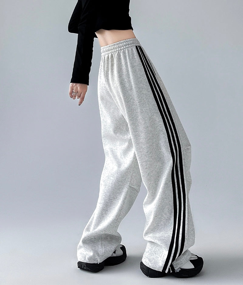 《販売枚数 No.1🥇》【YURU:FIT】3color Unisex Sweatpants mry001780